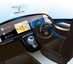 汽车导航显示屏